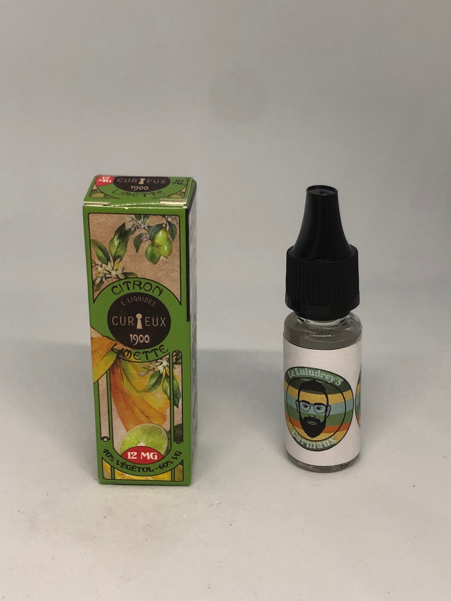 E-liquide - Curieux - 1900 - citron  limette - 10ml