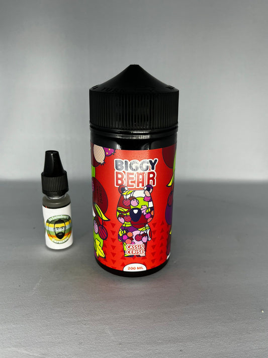 E-liquide - Biggy Bear - Cassis Cerise - 200ml