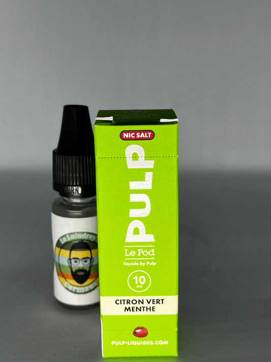 E-liquide - PULP - Le Pod - Citron Vert Menthe - 10ml