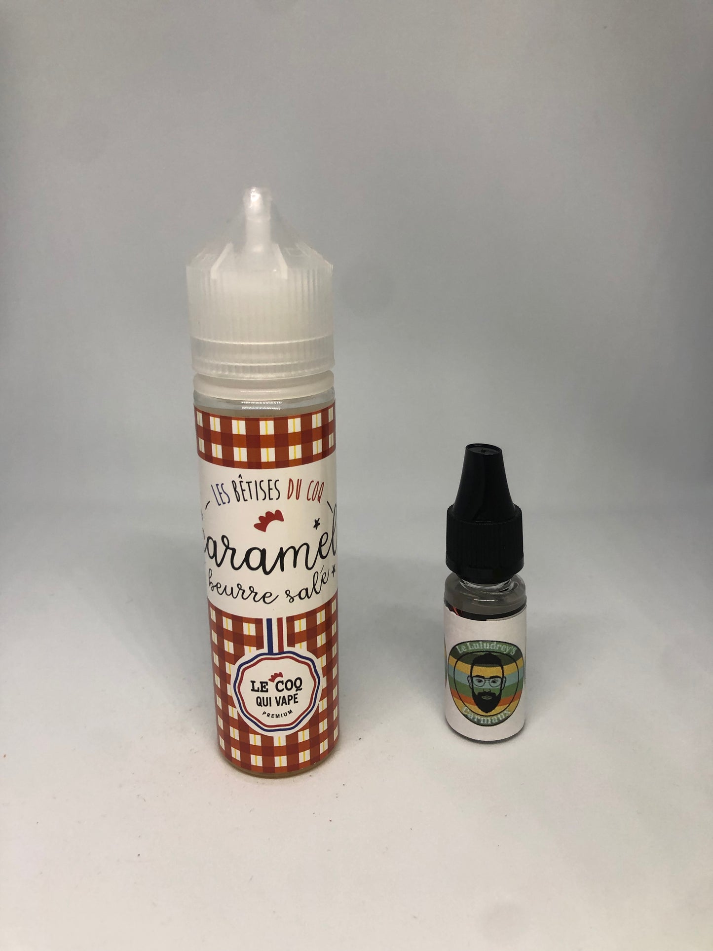 E-liquide - Les bétises du coq - Caramel Beurre Salé - 50ml