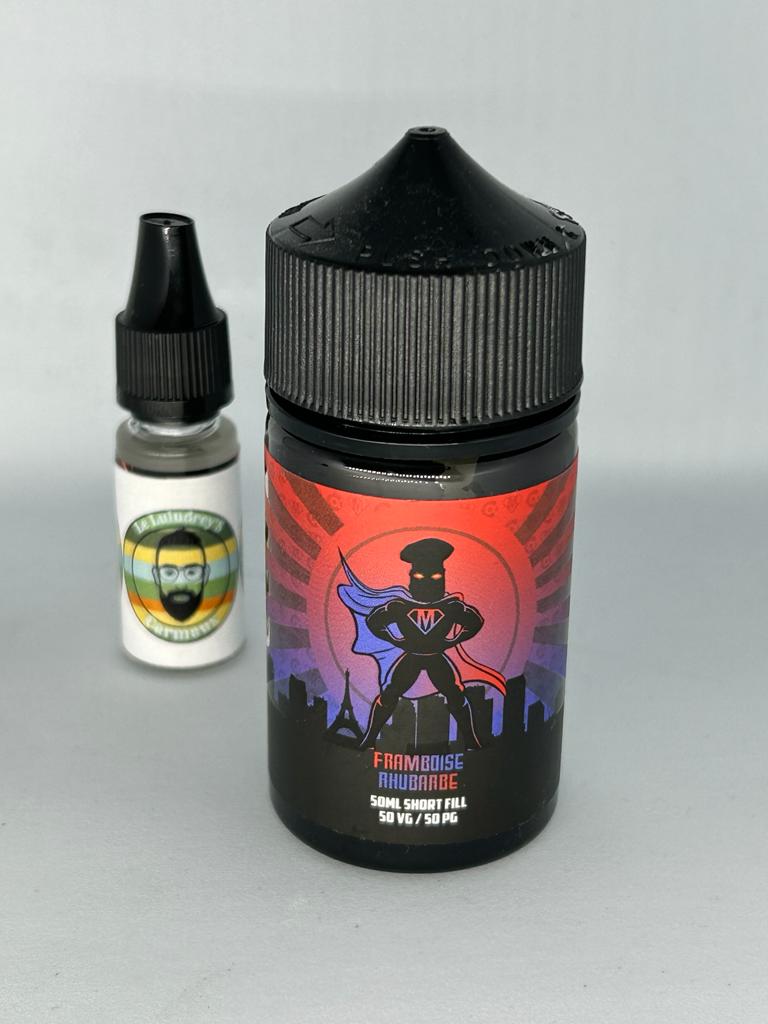 E-liquide - M - Framboise Rhubarbe - 50ml