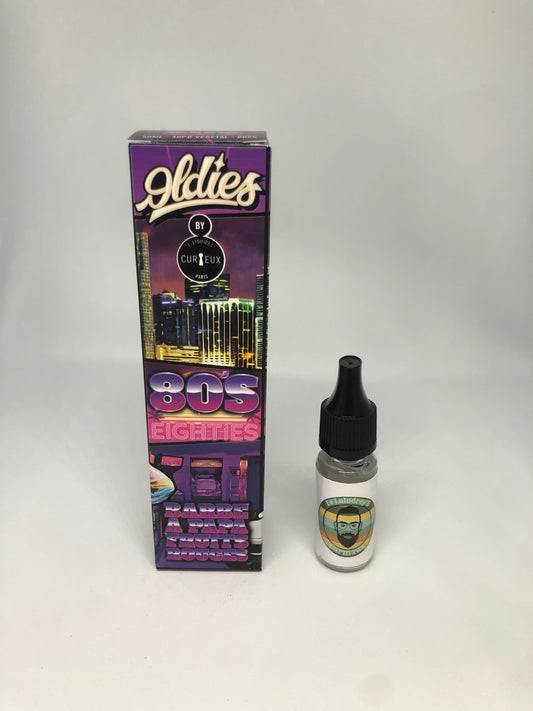 E-liquide - Oldies - 80's eighties - barbe à papa fruits rouges - 50ml