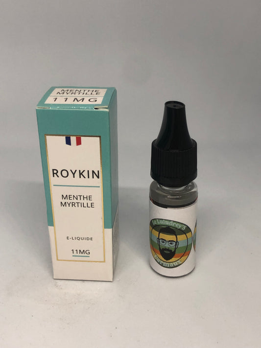 E-liquide - Roykin - menthe myrtille - 10ml