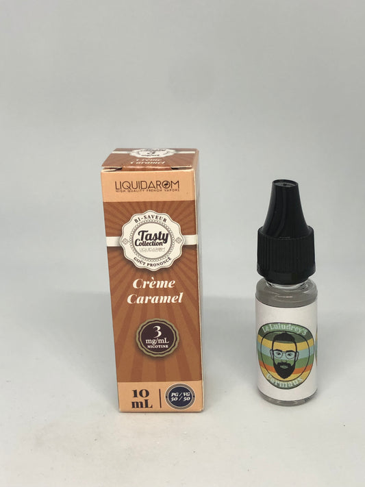 E-liquide - Tasty Collection - Crème Caramel - 10ml