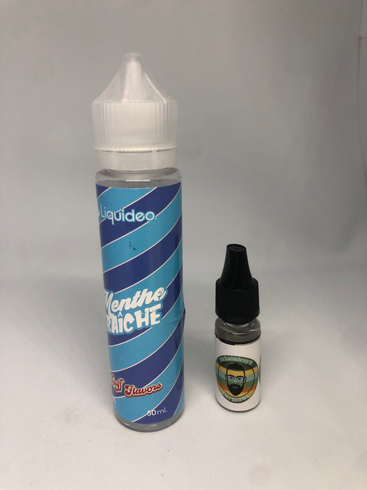 E-liquide - Puff Flavors - Menthe Fraîche - 50ml